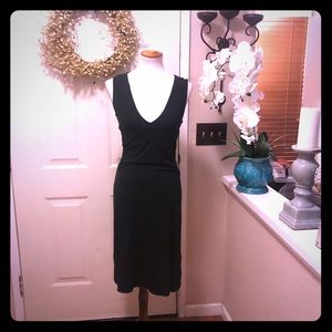 Chic Club Monaco Black Sleeveless Tunic Dress